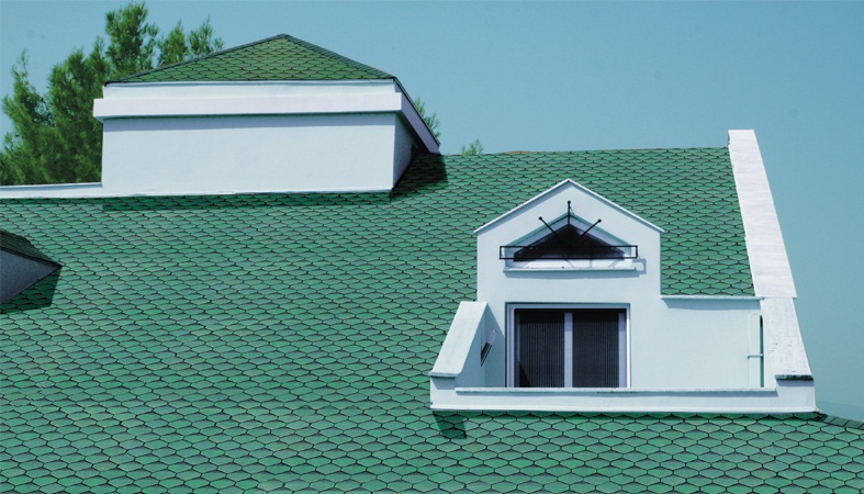 Urla profesyonel pvc membran Çatı – Shingle cati örneği